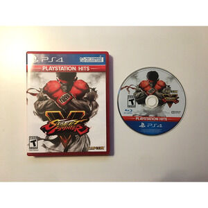 Street Fighter V 5 For PS4 (Sony PlayStation 4, 2016) Capcom - Box & Game Disc